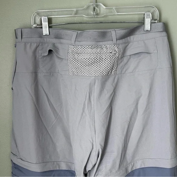 Outdoor voices rektrek zip off pants blue‎ grey medium hiking women’s - Picture 6 of 9
